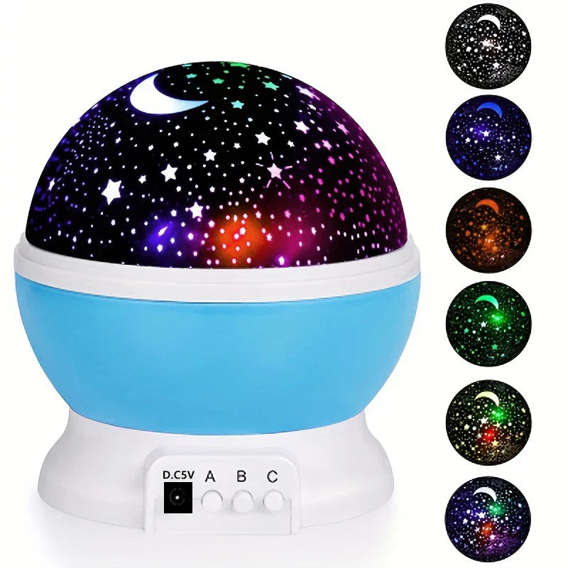 Star Projector Galaxy Night Light Lamp
