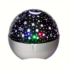 Star Projector Night Light with Bluetooth Speaker