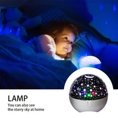 Star Projector Night Light with Bluetooth Speaker