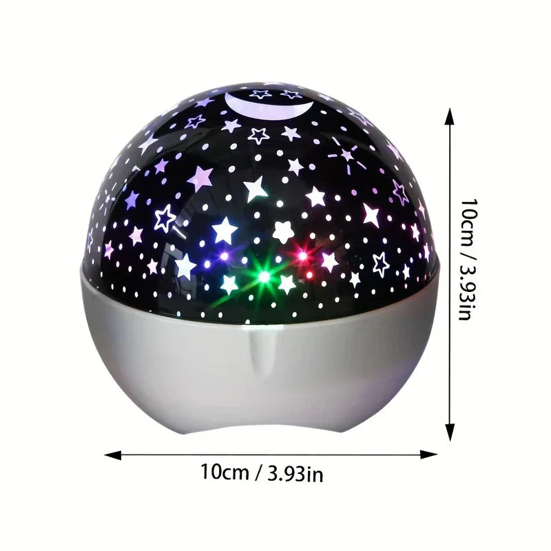 Star Projector Night Light with Bluetooth Speaker