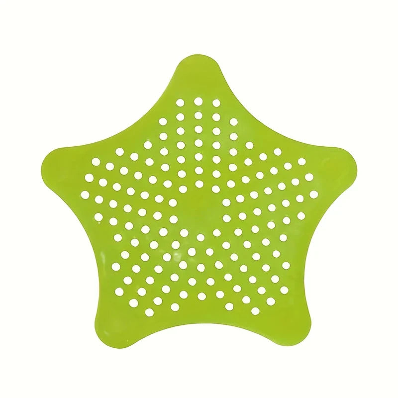 Starfish Silicone Hair Catcher Drain Cover