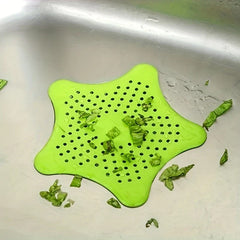 Starfish Silicone Hair Catcher Drain Cover
