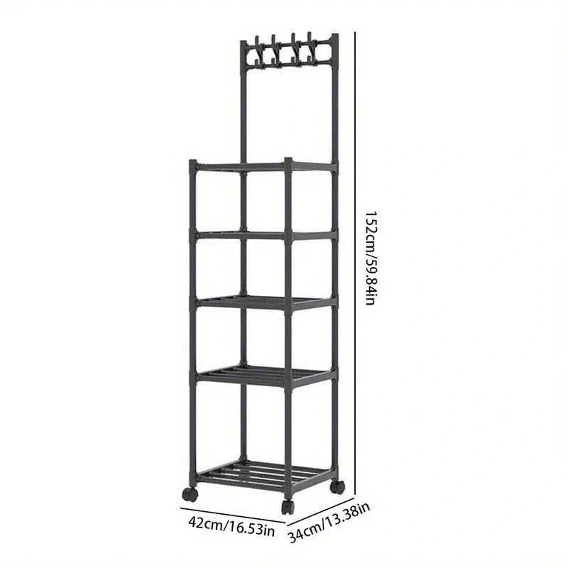 Storage Shelf Organizer Rack Unit