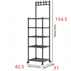 Storage Shelf Organizer Rack Unit