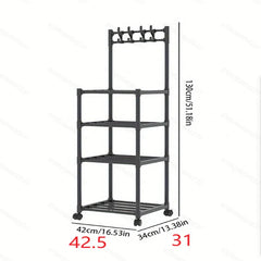 Storage Shelf Organizer Rack Unit