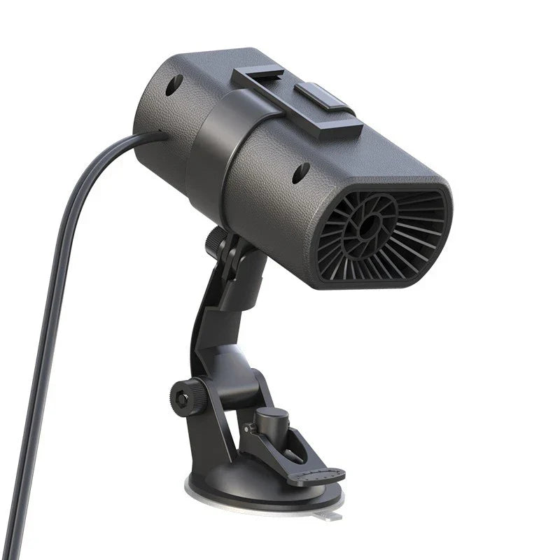 Suction Base Mini Portable Space Heater Fan
