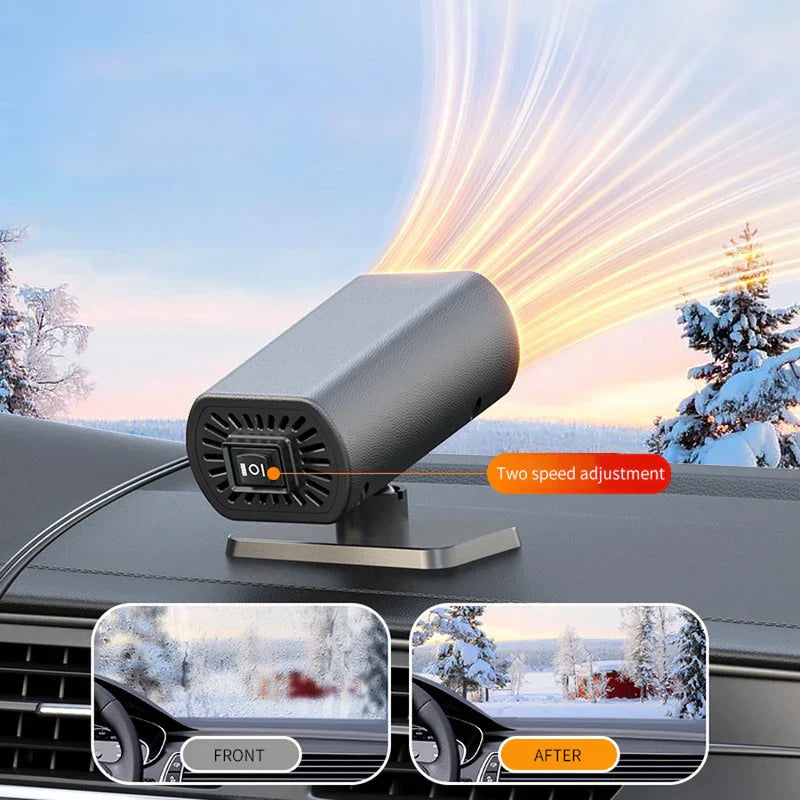 Suction Base Mini Portable Space Heater Fan