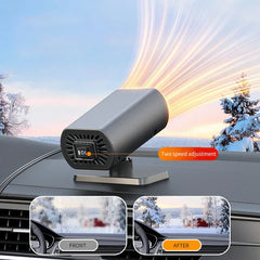 Suction Base Mini Portable Space Heater Fan