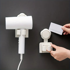 Suction Cup Hair Dryer Holder Wall Mount