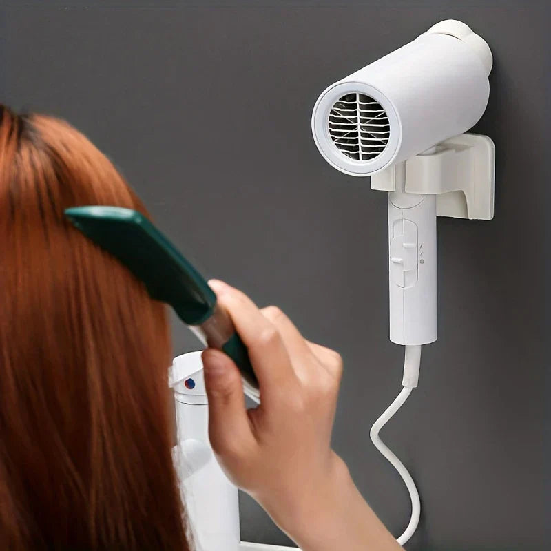 Suction Cup Hair Dryer Holder Wall Mount