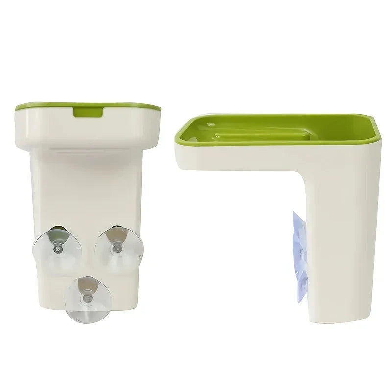 Suction Cup Shower Caddy Shelf Organizer