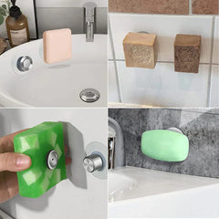 Suction Cup Soap Dish Holder Rack