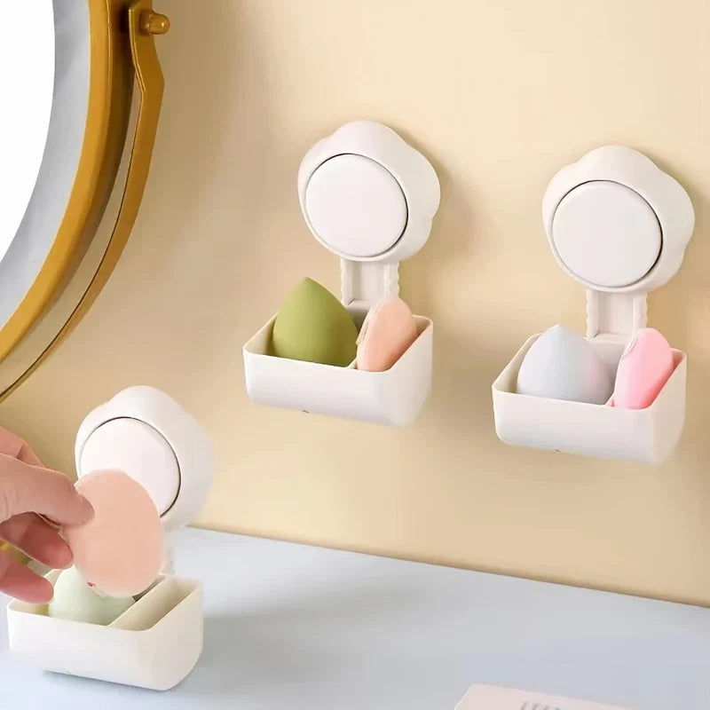 Suction Cup Wall Mount Beauty Sponge Holder