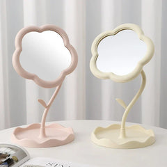 Sunflower Design Vanity Makeup Mirror Desktop