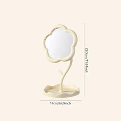 Sunflower Design Vanity Makeup Mirror Desktop
