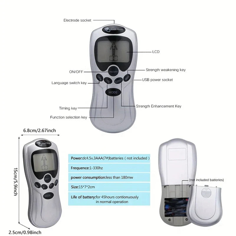 TENS Unit EMS Muscle Stimulator Machine