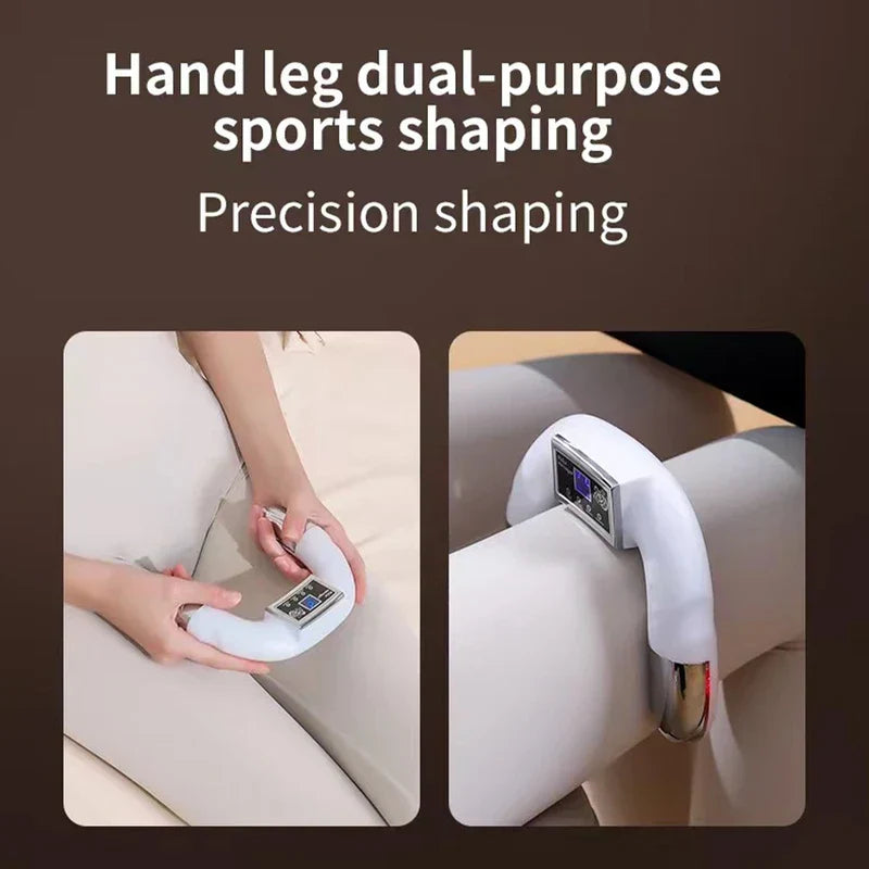 Estimulador muscular inalámbrico con electrodos adhesivos