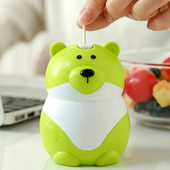 Teddy Bear Dustproof Toothpick Holder