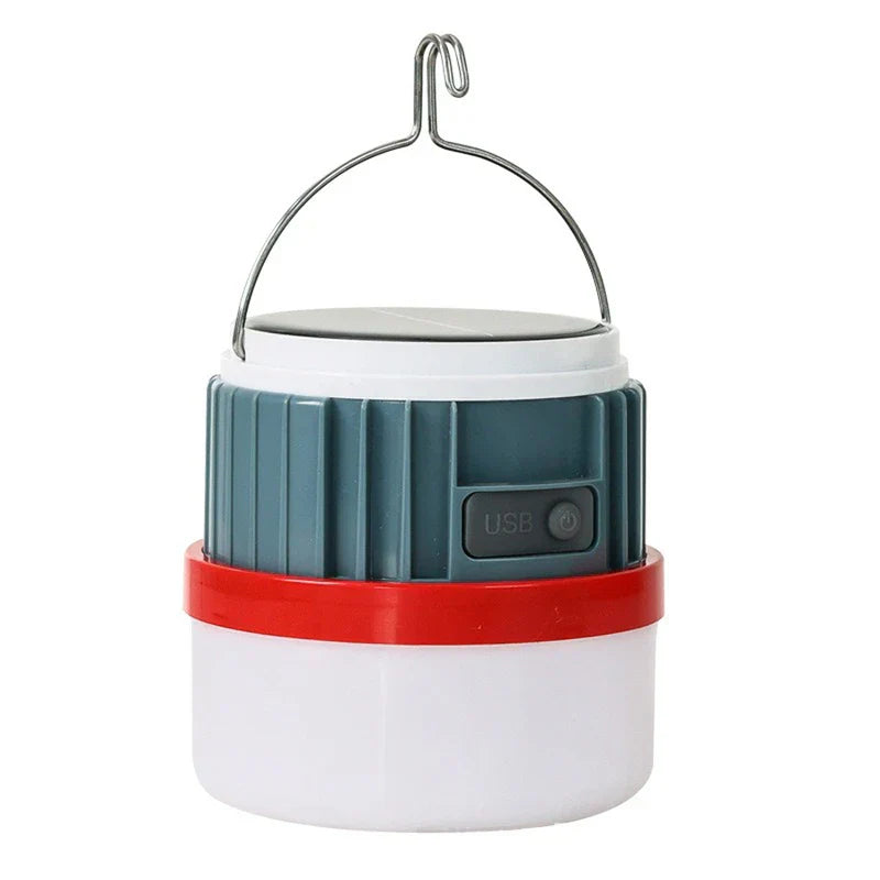 Telescopic Solar Rechargeable Camping Lantern Light