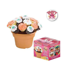 Tiered Flower Pot Cupcake Stand