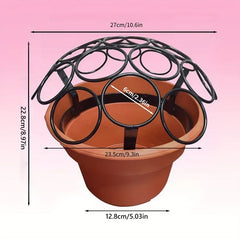 Tiered Flower Pot Cupcake Stand