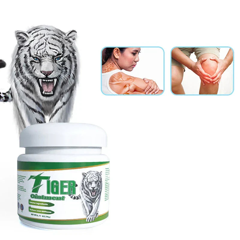 Muscle Rub - Product jar displayed alongside illustrations of common sore muscle areas on shoulder and knee