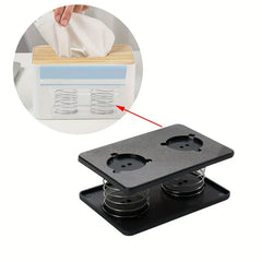 Tissue Box Spring Loaded Lifter Plate