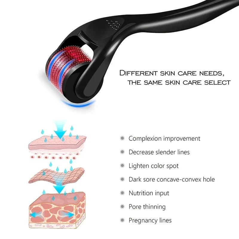 Titanium Microneedle Derma Roller 0.5mm