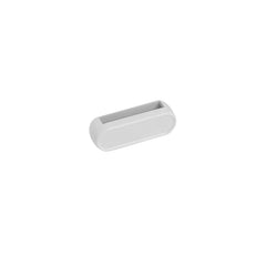 Toothpaste Tube Squeezer - White plastic roller clip dispenser against a plain white background