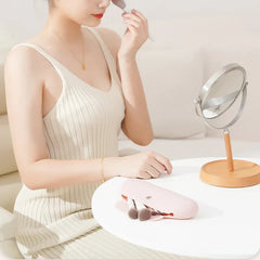 Travel Makeup Brush Holder Bag