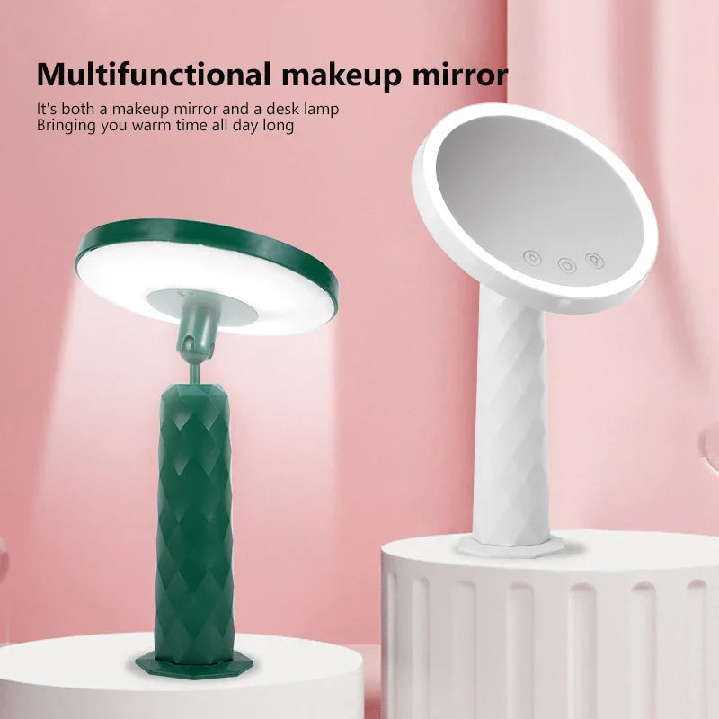 Tri-Fold LED Lighted Vanity Makeup Mirror