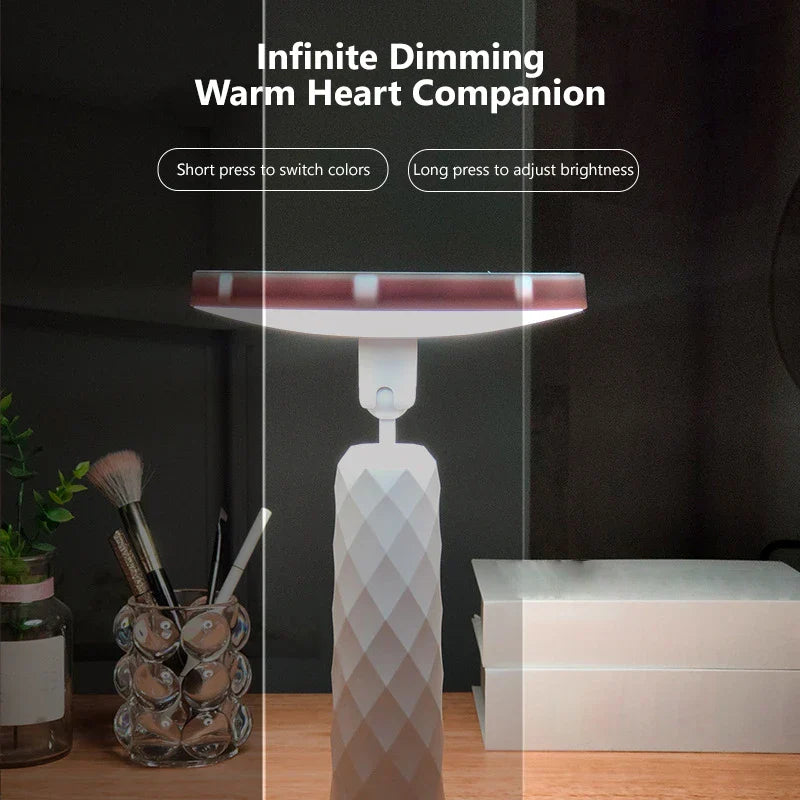 Tri-Fold LED Lighted Vanity Makeup Mirror