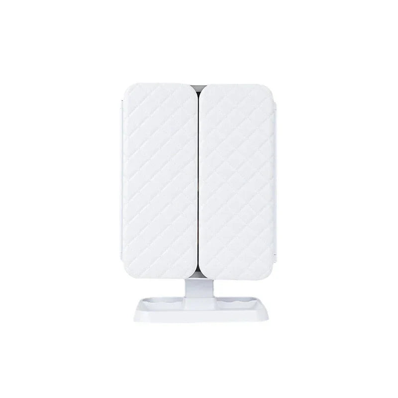 Tri-Fold Led Vanity Makeup Mirror