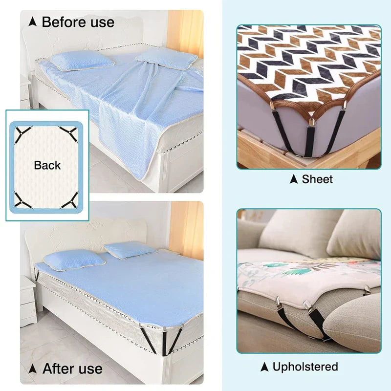 Tri-Glide Slide Buckle Adjuster Clip