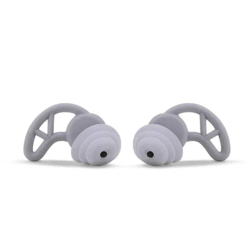 Triple Flange Noise Cancelling Ear Plugs
