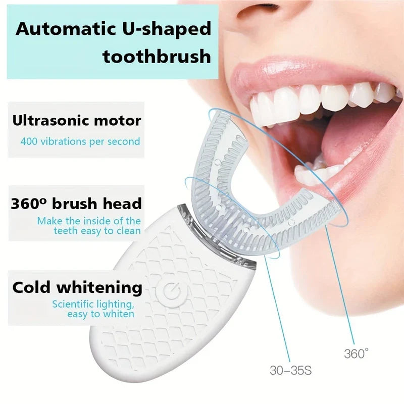 U-Shaped Automatic Electric Toothbrush Whitening