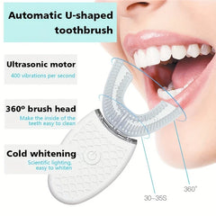 U-Shaped Automatic Electric Toothbrush Whitening