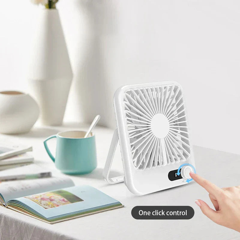 USB cooling fan close-up