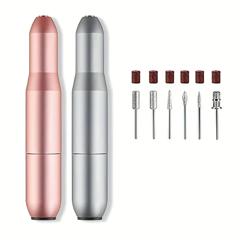 USB Electric Nail Drill Pen File Manicure Tool