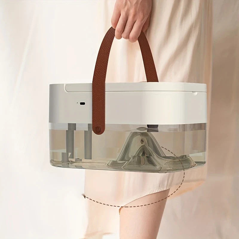 USB Mini Misting Air Cooler Fan Desk