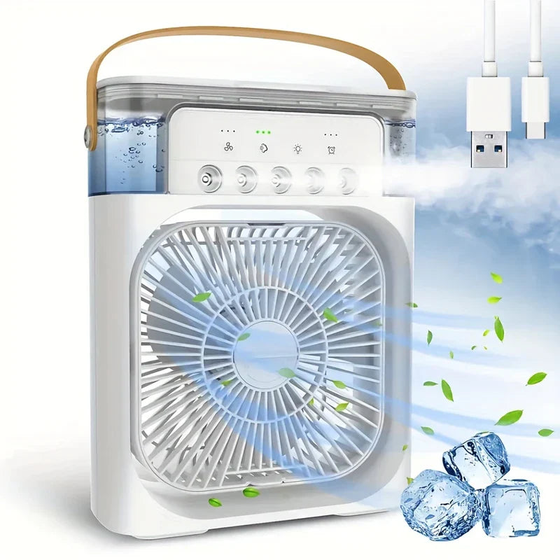USB Rechargeable Personal Air Cooler Fan