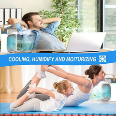 USB Rechargeable Personal Air Cooler Fan