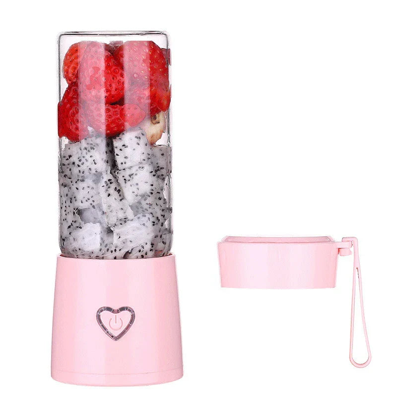 USB rechargeable portable juicer with fruit and cup