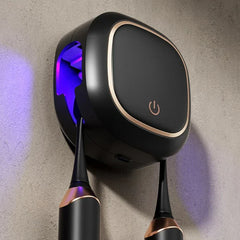 Uv Toothbrush Sanitizer Holder Wall Mount