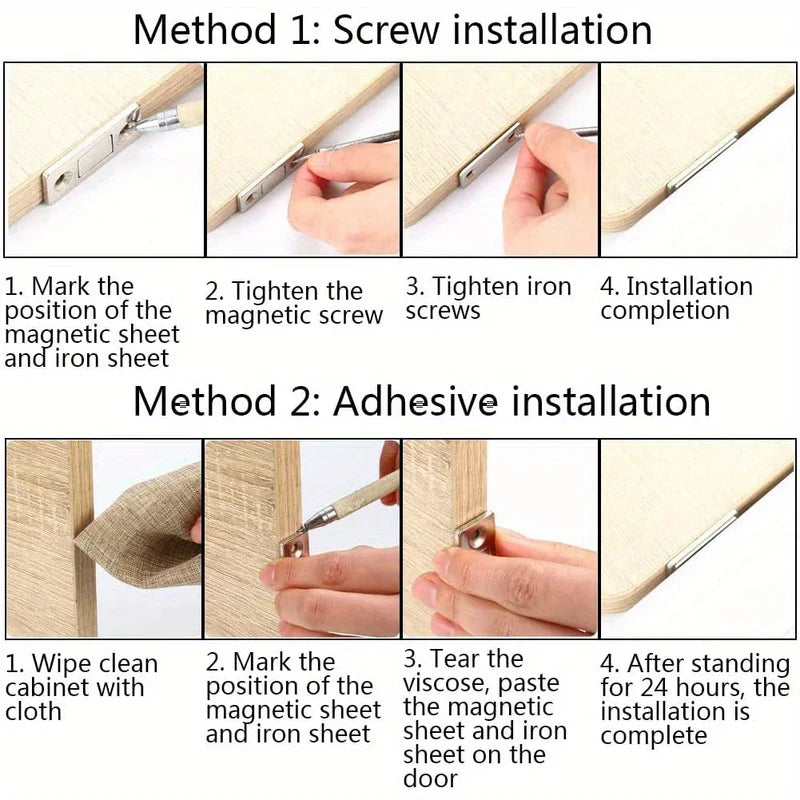 Ultra Thin Cabinet Door Magnetic Catch Latch