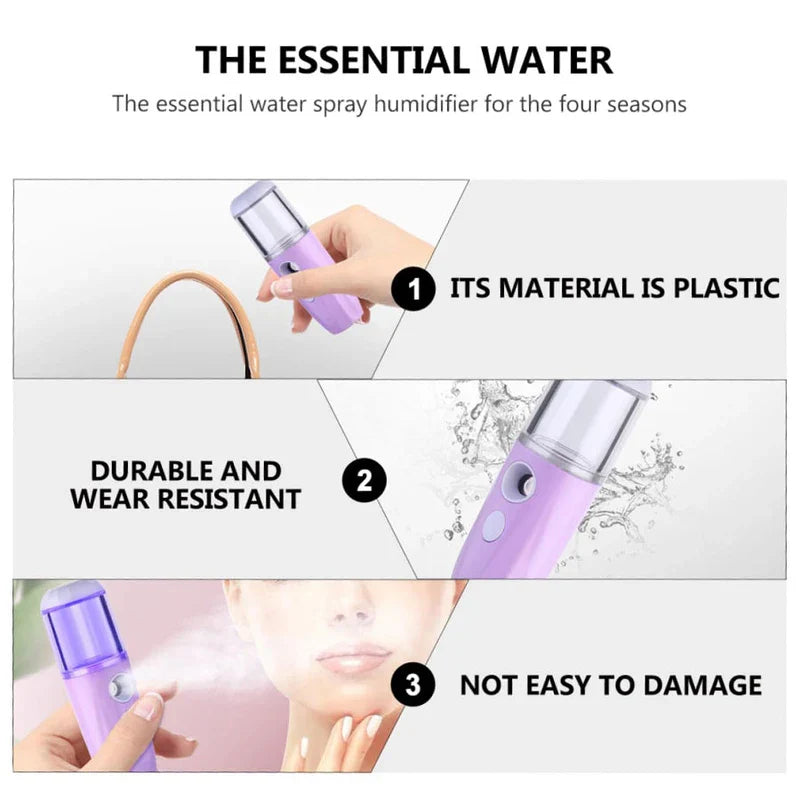 Ultrasonic Nano Mist Facial Sprayer Hydrator