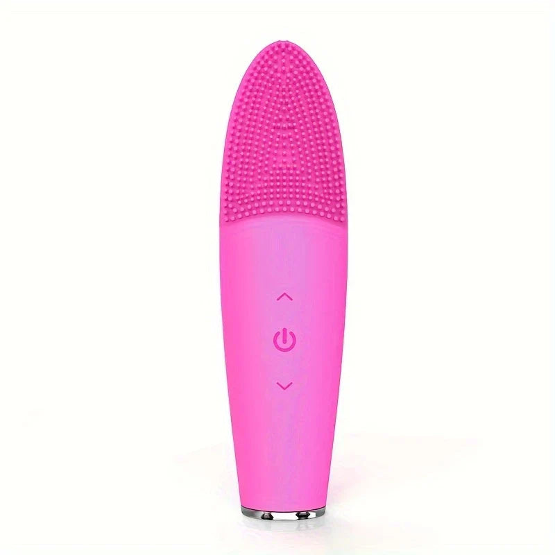 Ultrasonic Silicone Facial Cleansing Brush Waterproof