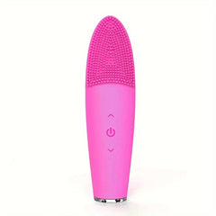 Ultrasonic Silicone Facial Cleansing Brush Waterproof