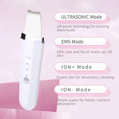 Ultrasonic Skin Scrubber Spatula