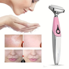 Ultrasonic Vibration Facial Cleanser Scrubber Spatula
